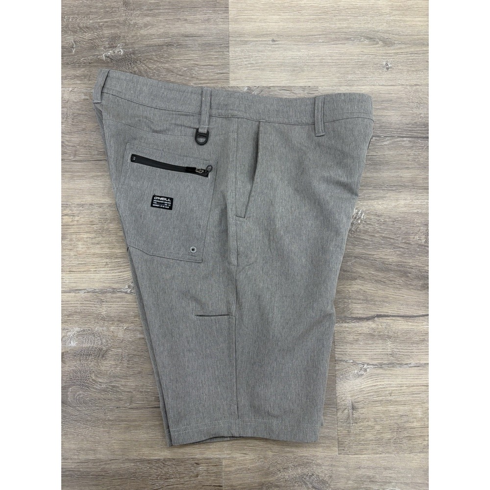 Oneill Hybrid Shorts Mens 30 Waist Gray Lightweight Quick Dry Performance Surf
